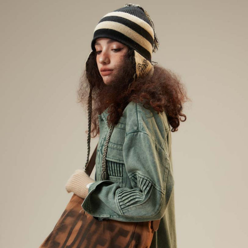 Unisex Sweater Autumn Retro Casual Jacket