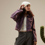 Unisex Sweater Autumn Ultra Short Denim Jacket