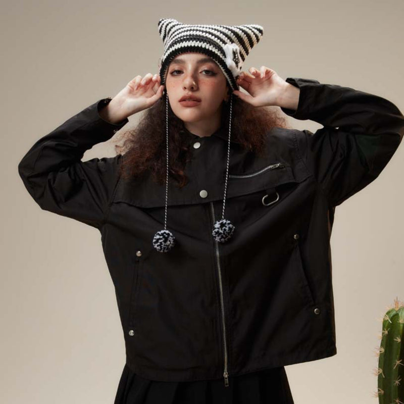 Unisex Sweater Autumn Letter Print Jacket
