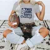 Vintage Football Shirt Women Game Day Tshirt Sunday Funday S