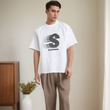 Men's T-shirt Short-Sleeved T-shirt Men's and Women's Loose