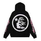 Hoodie Retro abstract print