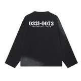 Unisex long-sleeved shirt autum spoof printing