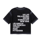 Bkys hot diamond washed pure cotton t-shirt g