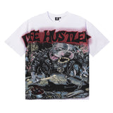 Life hustlers hot diamond cotton t-shirt - hip hop print