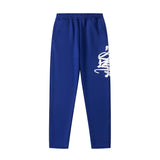 Hip-hop pants american high street sweatpants large letter printingloosefleece-linedstraight-leg pants casual sweatpants