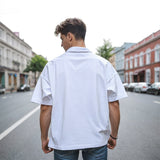 Unisex Polo Shirt Casual Men Summer Loose