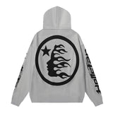 Hoodie Retro abstract print