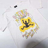 Vale forever retro cotton t-shirt for men - direct-to-garment streetwear print