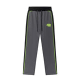Hip-hop pants american street style small label embroiderfleece-lined sweatpants contrast colorpatchworkcasualjogger pantspants sweatpants