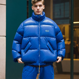 Men Jacket Men's Winter Casual Cotton-Padded Clothes Loose