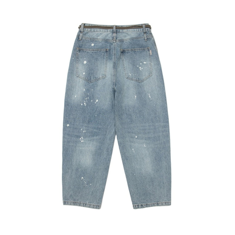 Unisex Jeans Casual Loose Straight Jeans Men