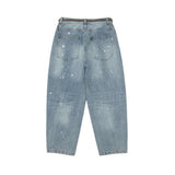 Unisex Jeans Casual Loose Straight Jeans Men