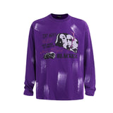 Unisex long-sleeved shirt autum dark graffiti