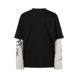 Unisex long-sleeved shirt autumretro punk