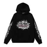 Hoodie Retro abstract print