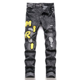 Amiri Jeans Ripped Stretch Jeans