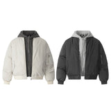 Unisex Down Jacket Winter Thickened Hooded Padded Jacket