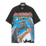 Godspeed men's youth t-shirt - short sleeve, washed print, 100% cotton, american retro style
