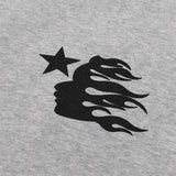 Hoodie Retro abstract print
