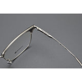 CHH Chrome Hearts Glasses Stylish Vintage Half Frame Pure Titanium Glasses Frame