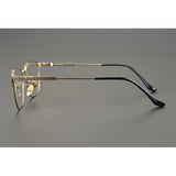 CHH Chrome Hearts Glasses Ultra Light Pure Titanium Half Frame