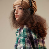 Unisex Sweater Fall Plaid Colorblock Shirt