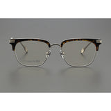 CHH Chrome Hearts Glasses Ultra Light Pure Titanium Fashion Half Frame