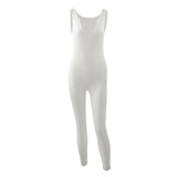 Women Jumpsuit Sleeveless Vest Yoga Clothes Tight Sexy Jumpsuit