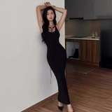 Women Dresses Spring Sexy Backless Sheath Dress