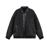 Unisex Down Jacket Old Money Wind Fleece Jacket