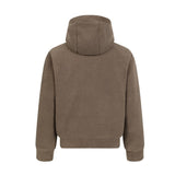 Unisex Down Jacket Winter Lamb Fleece Hooded Jacket