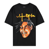 Travis Scott T-Shirt TRAVIS SCOTT CACTUS JACK Loose Crew Neck Short Sleeve