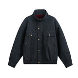 Unisex Down Jacket Winter Fleece Collar Fleece Jacket