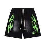 HS Shorts Retro abstract print
