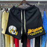 HS Shorts Retro abstract print