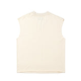 Hip hop tank top high street hip hop street retro washed distressed melted popsicle waistcoat loose vest sweatshirt