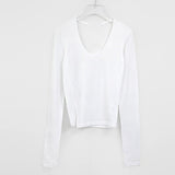 Women Long Sleeve Shirt Comfortable Bottoming Shirt Women's Long Sleeve Autumn