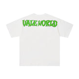 Duaa pure cotton t-shirt g direct injection american street retro hip hop printing