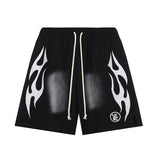 HS Shorts Retro abstract print