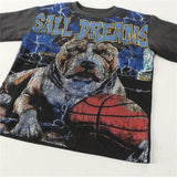 Vale forever t-shirt men's direct injection hip hop printing g pure cotton
