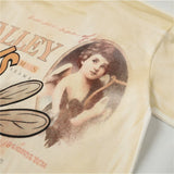 Men's t-shirt with rhinestone print, 100% cotton print