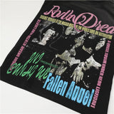 Vale forever american pure cotton t-shirt men's direct injection hip hop printing g