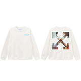 Off OW White Sweatshirt oil painting
