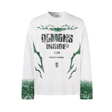 Unisex long-sleeved shirt autum dark printing
