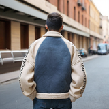Men Jacket Vintage Cotton-Padded Coat Winter