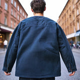 Men Jacket Vintage Coat Men and Women Loose