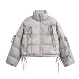 Unisex Down Jacket Women's Winter Warm Short Cotton Clothing