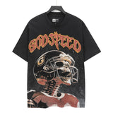 Godspeed men's youth t-shirt - short sleeve, washed print, 100% cotton, american retro style