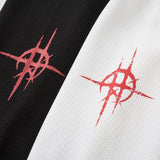 Unisex long-sleeved shirt autum dark cross